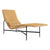 Deep Thoughts Leather Chaise lounge chair BluDot Camel Leather 