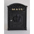 E6 Victorian Mailboxes Mailboxes Ecco Satin Black Locking 