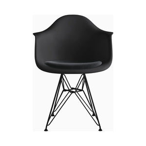 Eames Molded Wire Base Armchair With Seat Pad Armchair herman miller 