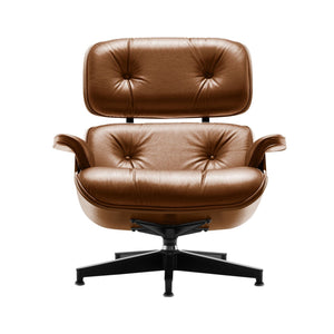 Eames Lounge Chair lounge chair herman miller Walnut Veneer Copper Leather 