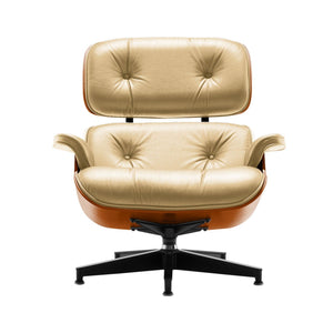 Eames Lounge Chair lounge chair herman miller Santos Palisander Veneer +$700.00 Pebbles Dream Cow Leather +$645.00 