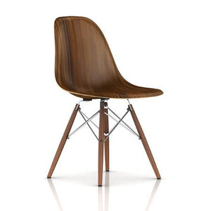 Eames Molded Wood Side Chair with Dowel Base Side/Dining herman miller Default Title 