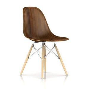 Eames Molded Wood Side Chair with Dowel Base Side/Dining herman miller 