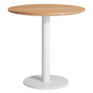 Easy 30" Cafe Table Coffee Tables BluDot White Oak/White 