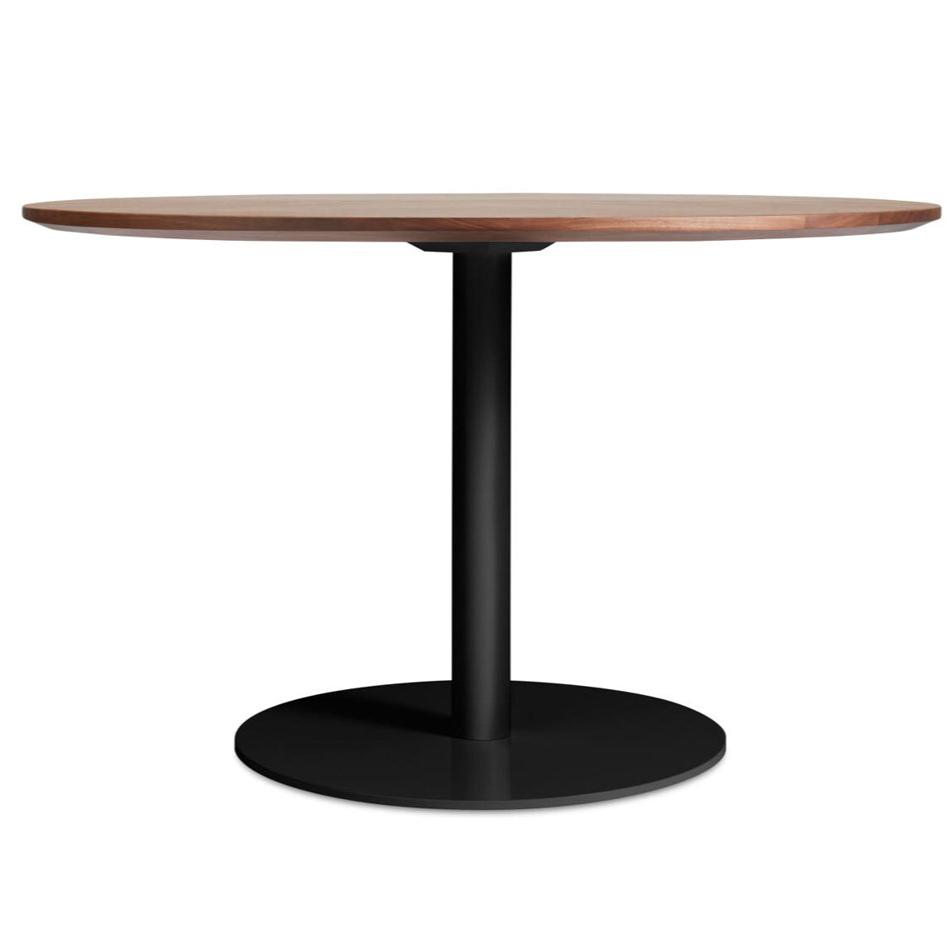 Easy 48&quot; Dining Table Tables BluDot Walnut/Black 