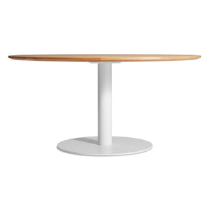 Easy 60" Dining Table Tables BluDot Walnut/White 