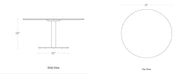 Easy 60" Dining Table Tables BluDot 