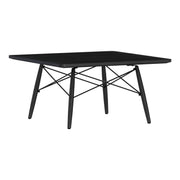 Eames Square Dowel Leg Coffee Table Coffee Tables herman miller Ebony Ebony +$30.00 Black