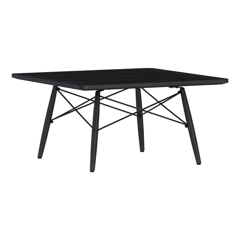 Eames Square Dowel Leg Coffee Table Coffee Tables herman miller Ebony Ebony +$30.00 Black