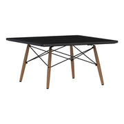 Eames Square Dowel Leg Coffee Table Coffee Tables herman miller Ebony Walnut +$30.00 Black
