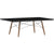 Eames Rectangular Dowel Leg Coffee Table Coffee Tables herman miller Ebony Walnut +$30.00 Chrome +$15.00