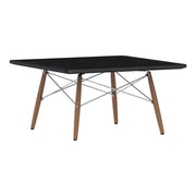 Eames Square Dowel Leg Coffee Table Coffee Tables herman miller Ebony Walnut +$30.00 Chrome +$15.00