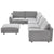 Elle Deep Ottoman ottomans Bensen CA Modern Home