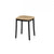 Emeco 1 Inch Small Stool Stools Emeco Dark Powder Coated Aluminum Sand 