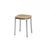 Emeco 1 Inch Small Stool Stools Emeco Hand Brushed Aluminum Sand 