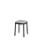 Emeco 1 Inch Upholstered Small Stool Stools Emeco Dark Powder Coated Aluminum Maharam Mode Sycamore 008 