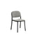 Emeco 1 Inch Upholstered Stacking Chair Chairs Emeco Dark Powder Coated Aluminum Kvadrat Divina Melange 0120 