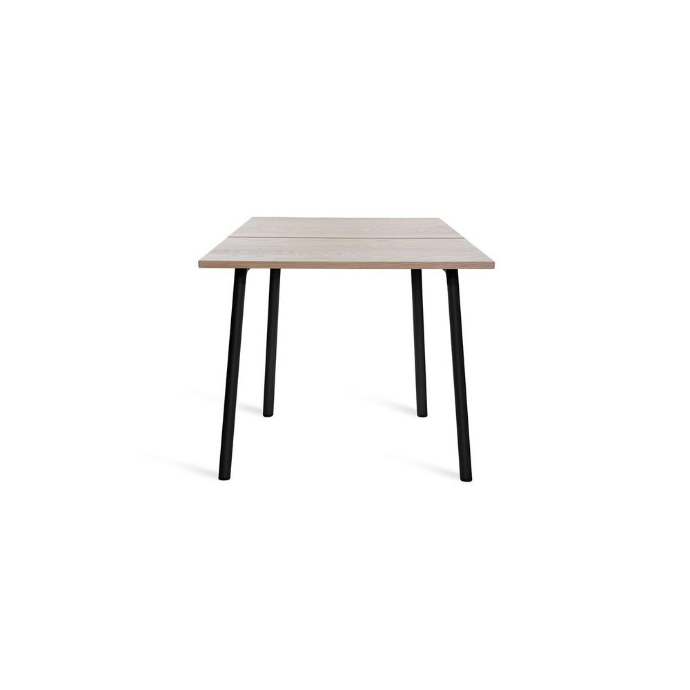 Emeco Run Table 32" table Emeco Black Powder Coated Frame - Ash Top Finish 