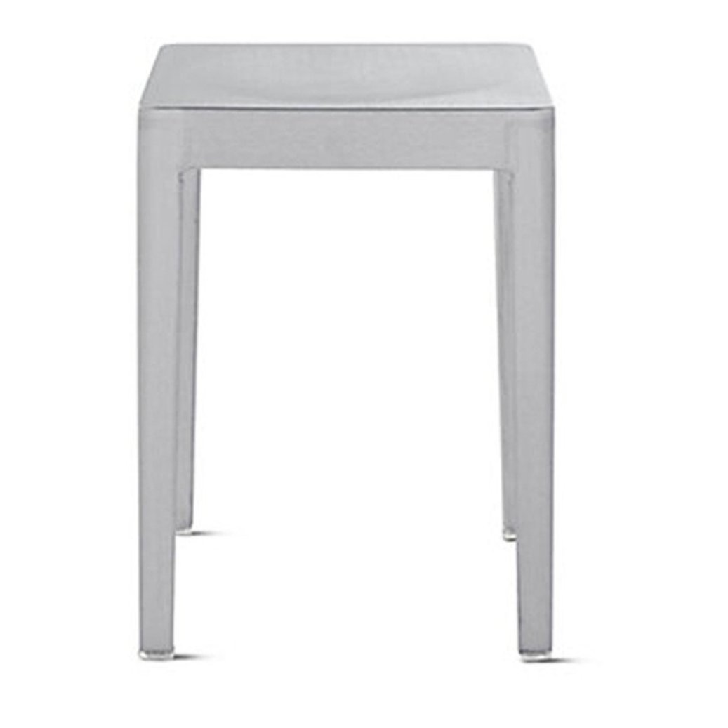 Emeco Short Stool 18" Stools Emeco Brushed None 