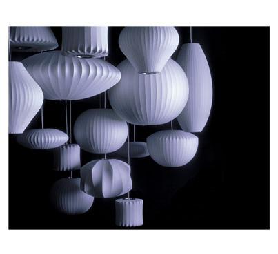 Nelson Bell Bubble Pendant hanging lamps herman miller 