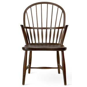FH38 Windsor Chair Side/Dining Carl Hansen Oak-Smoked oil No Seat Cushion 