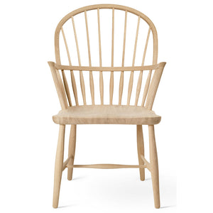 FH38 Windsor Chair Side/Dining Carl Hansen Oak-Soap No Seat Cushion 