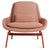 Field Lounge Chair lounge chair BluDot Edwards Tomato 