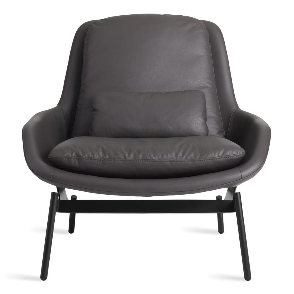 Field Lounge Chair lounge chair BluDot Storm Leather 