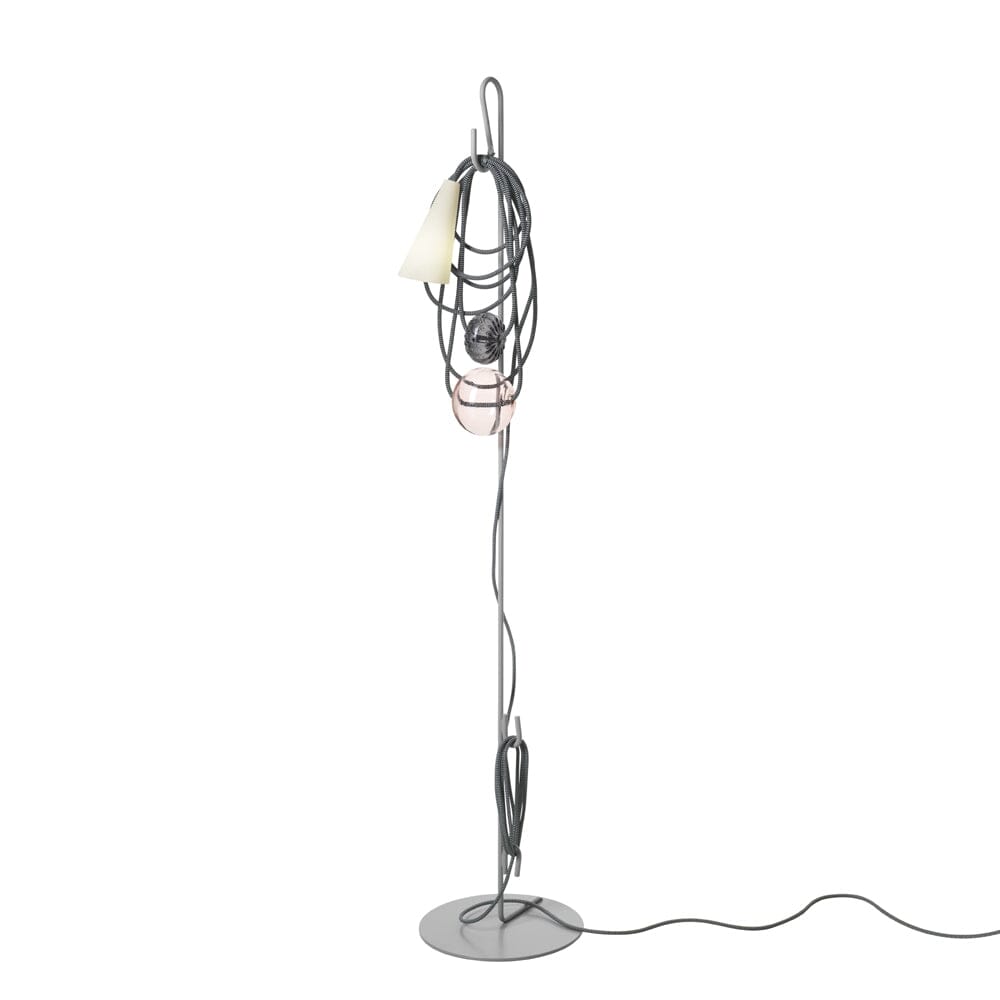 Filo Floor Lamp Floor Lamps Foscarini Amethyst Queen 