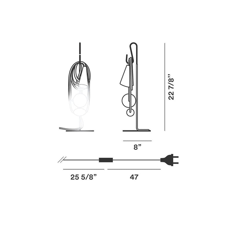 Filo Table Lamp Table Lamp Foscarini 