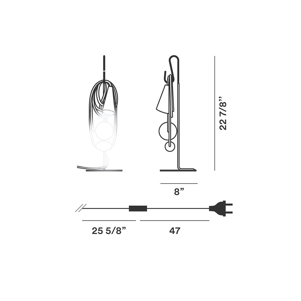 Filo Table Lamp Table Lamp Foscarini 