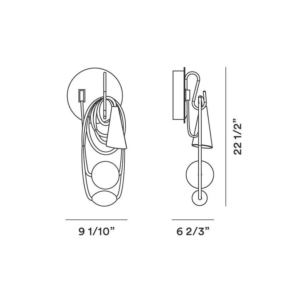 Filo Wall Lamp wall / ceiling lamps Foscarini 