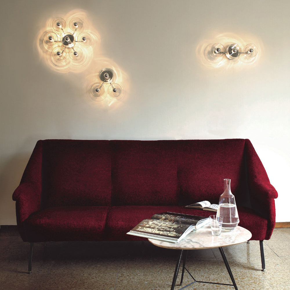 Fiore 123 Wall Sconce wall / ceiling lamps Oluce 