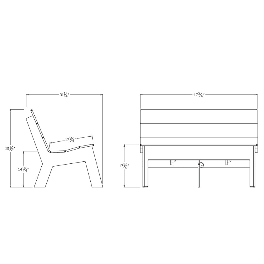 Fire Bench Benches Loll Designs 