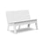 Fire Bench Benches Loll Designs Cloud White 