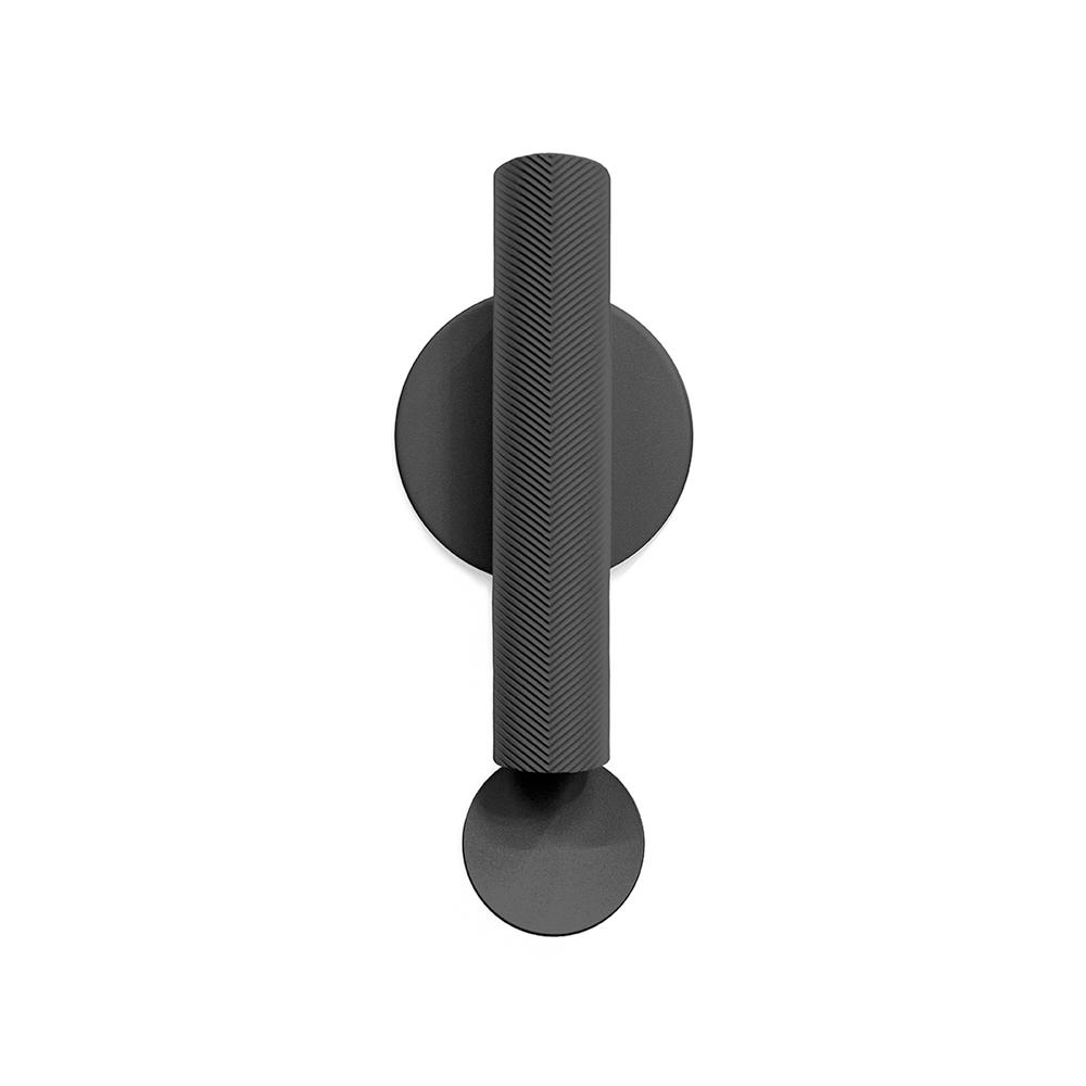 Flauta Indoor Wall Sconce Wall Sconce Flos Spiga 8.9&quot; Black