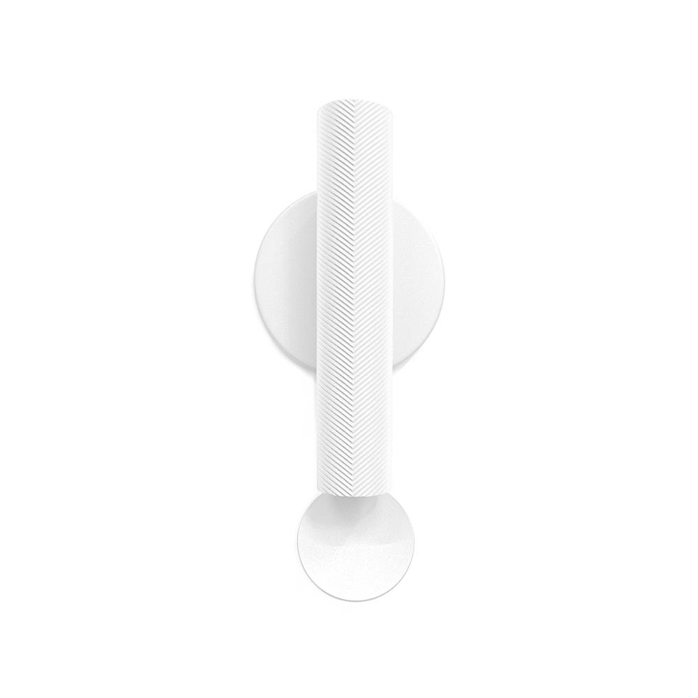 Flauta Indoor Wall Sconce Wall Sconce Flos Spiga 8.9" White