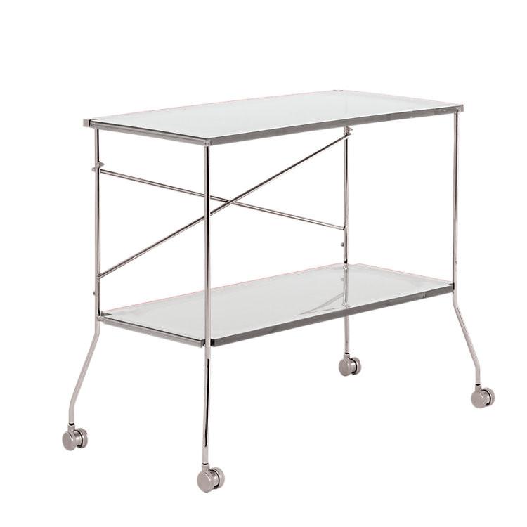 Flip Trolley Carts / Trolleys Kartell Solid Glossy White 