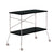 Flip Trolley Carts / Trolleys Kartell Solid Glossy Black 