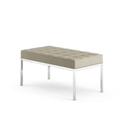 Florence Knoll 2 Seat Bench Benches Knoll Neutral Classic Boucle 