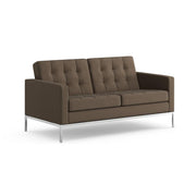 Florence Knoll Settee Sofa Knoll Haze - Mushroom 