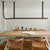 Belt - Leather Wrapped Linear Pendant suspension lamps Flos 