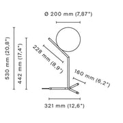IC T1 High Table Lamp Table Lamps Flos 