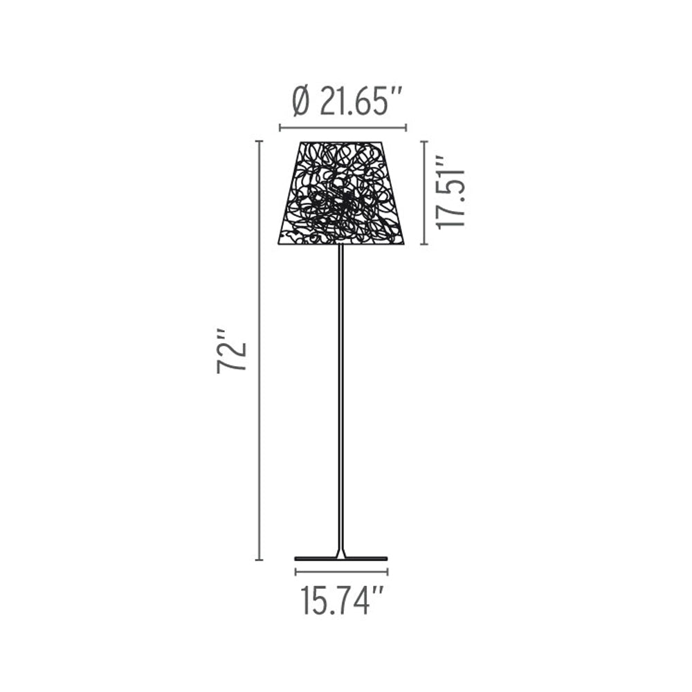 Ktribe F3 Outdoor Floor Lamp Outdoor Lighting Flos 