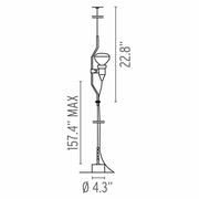 Parentesi Pendant Ceiling Lamp Floor Lamps Flos 