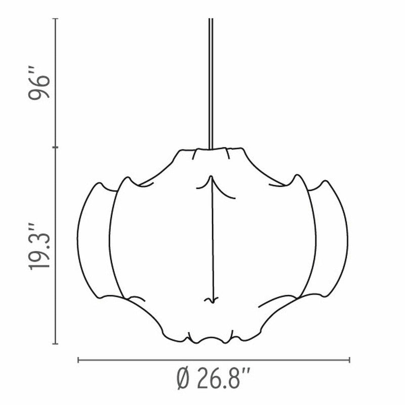 Viscontea hanging lamps Flos 