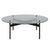 Flume Round Coffee Table Coffee Tables BluDot Black 