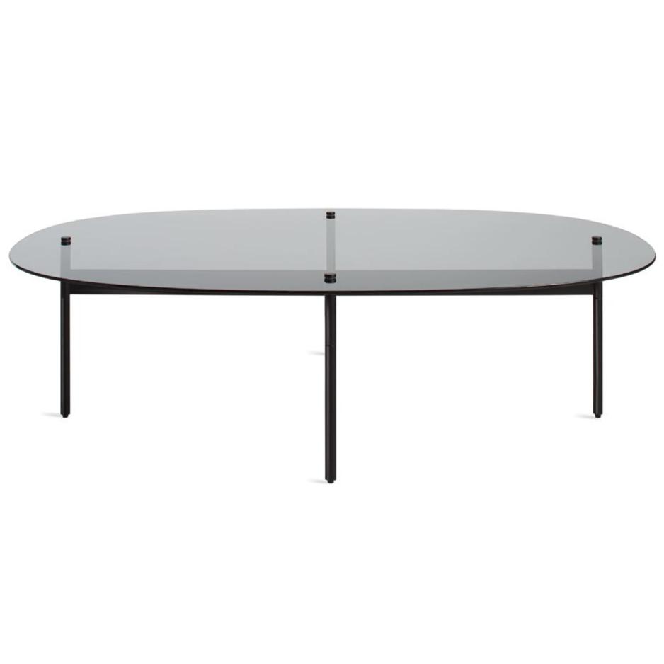 Flume Swoval Coffee Table Coffee Tables BluDot Black 