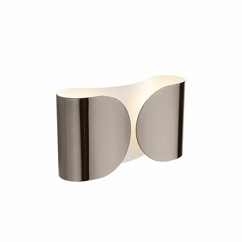 Foglio Wall Lamp wall / ceiling lamps Flos Black Nickel 