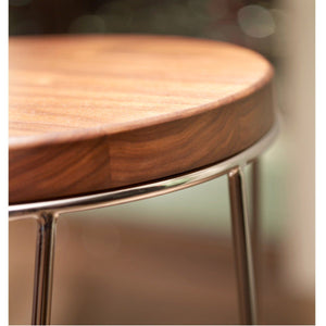 Forest Stool With Wood Seat bar seating Bernhardt Design 